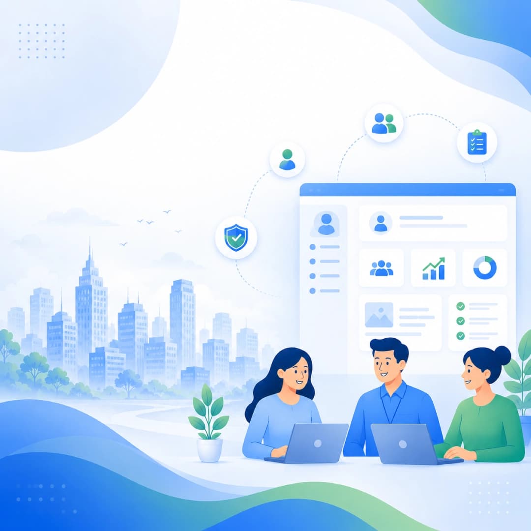 Giao diện các ứng dụng trong GCare Đào tạo